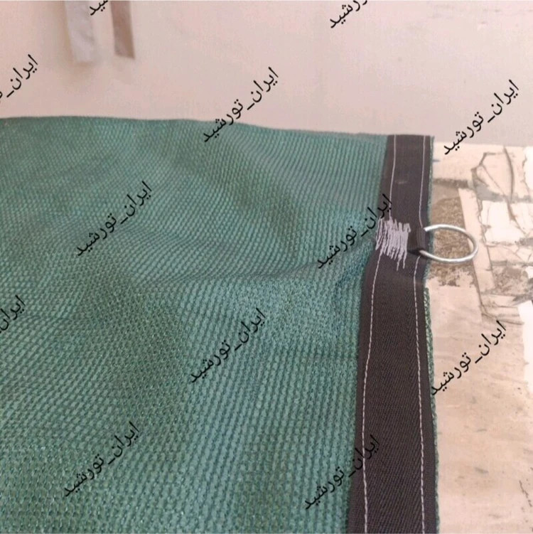 توری شید سایبان سبز 80 درصد ابعاد 12 در 6 خام