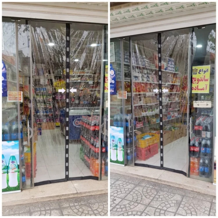 پرده مغناطیسی طلقی 240در 140 طلق رویال