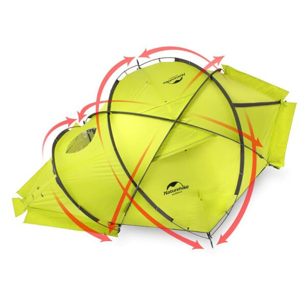 چادر دو نفره نیچرهایک مدل Lgloo Double Resident Alpine Tent