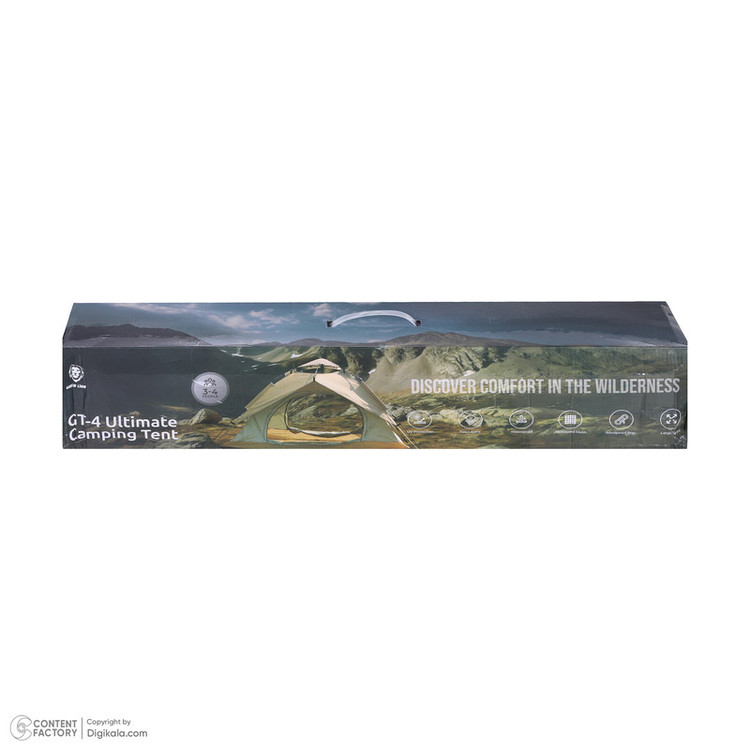 چادر کمپینگ 4 نفره گرین لاین مدل GT-4 Ultimate