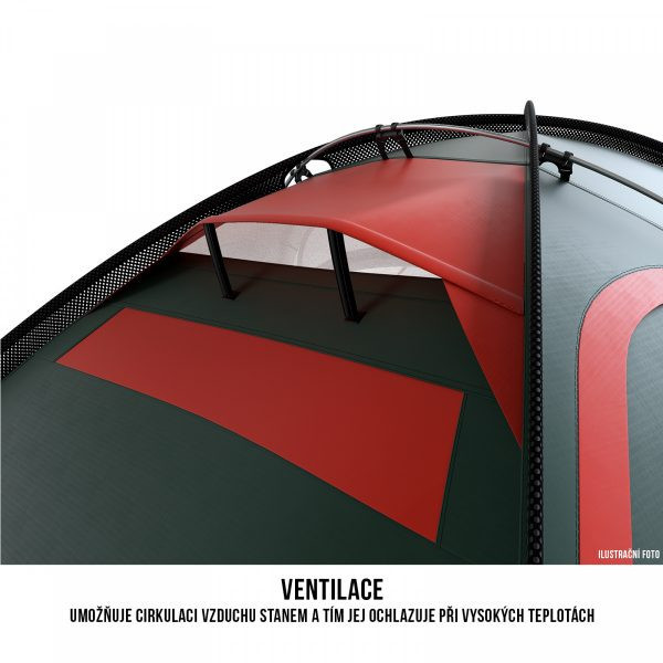 چادر 4 نفره هاسکی مدل Extreme Tent forest FI 4 2020