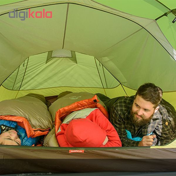 چادر مسافرتی سه نفره نیچرهایک مدل Opalus 20D Tunnel
