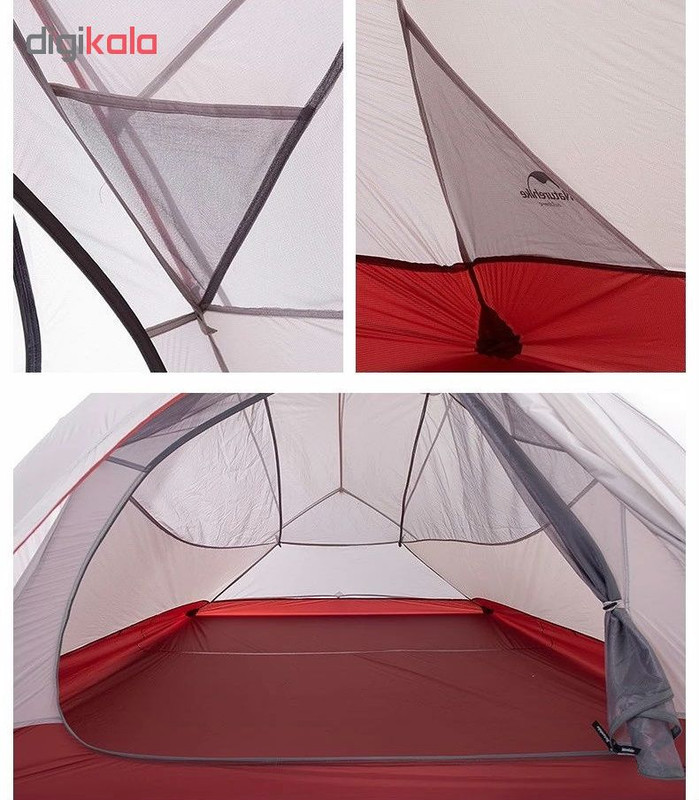 چادر مسافرتی سه نفره نیچرهایک مدل Cloud Up 3 20D Ultralight