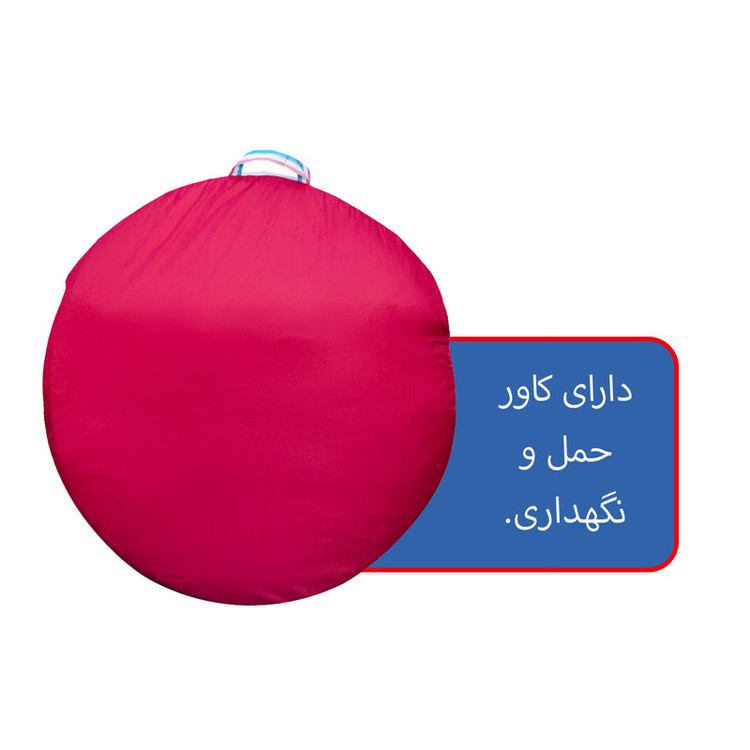 چادر مسافرتی 8 نفره مدل نانو شمعی ضدآب کد NANO-8-new