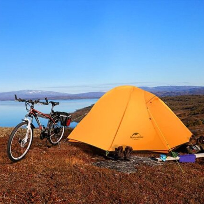 چادر دونفره نیچرهایک مدل NH18A180-D_Cycling 20D