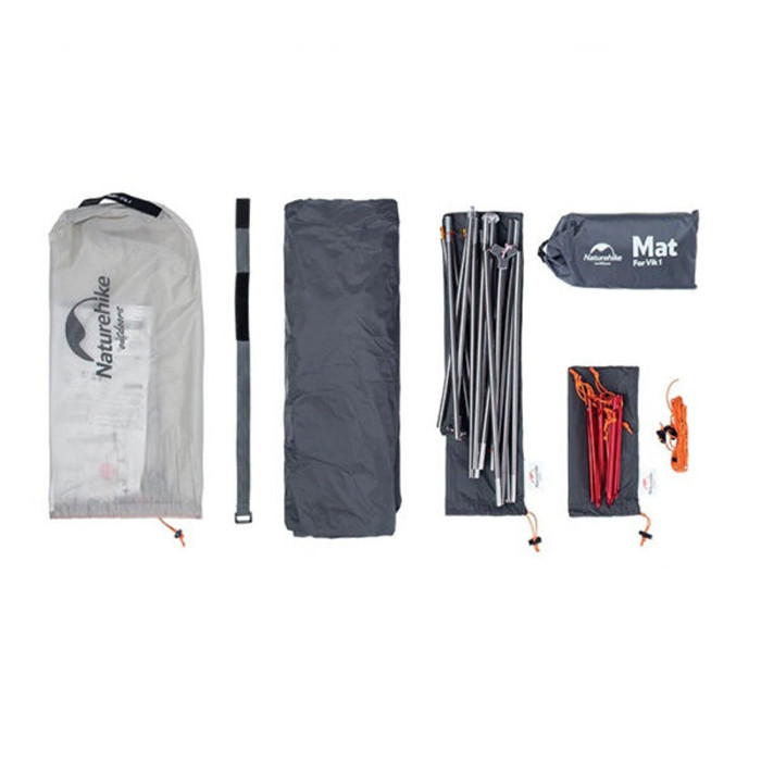 چادر تک نفره نیچرهایک مدل NH18W001-+SnowSkirt_K