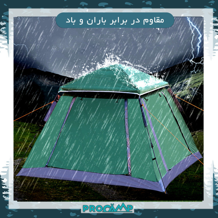چادر کمپینگ 4 نفره پروکمپ مدل 2-SLZ8885