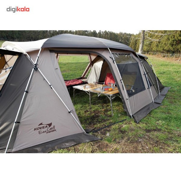 چادر 4 نفره کووآ مدل Evercamp Black II کد KR8TE0205