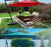 چتر و سایبان پایه کنار قطر 4 چادر طبیعت