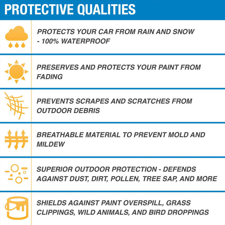 چادر خودرو ساکا مدل ضدآب مناسب برای چانگان CS35
