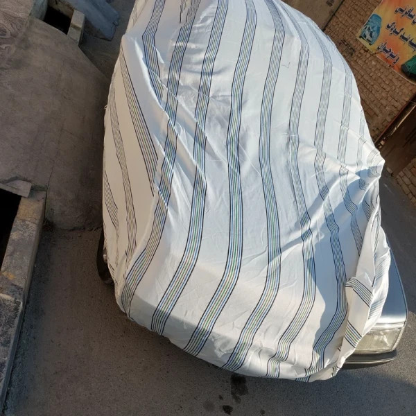 چادر خودرو ماشین برزنتی داخل پنبه ای پژو سمند تارا دنا شاهین پراید برلیانس نیم شاستی کوییک ساینا رانا (پس کرایه)