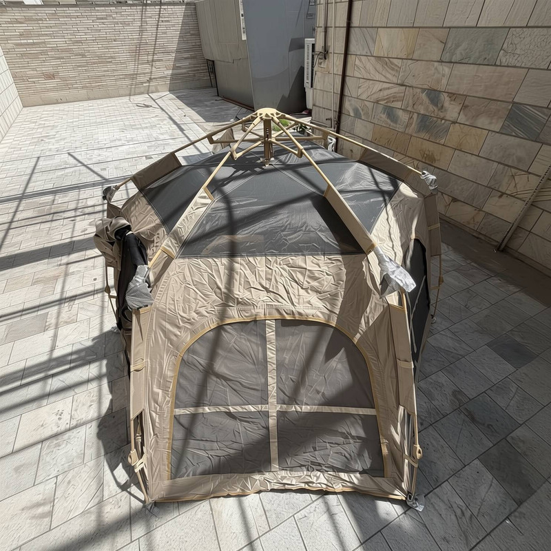 چادر کمپینگ 4 نفره مدل Hexagonal Automatic
