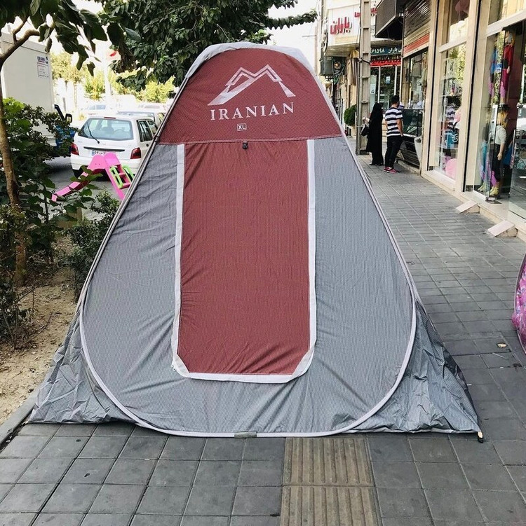 چادر مسافرتی8 نفره فنری مدل برنو سفارشی کیفیت بالا سفر ماشین افرود کمپ کد59