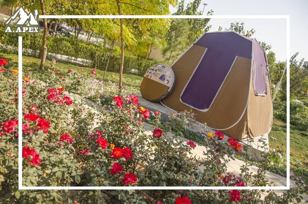 چادر مسافرتی ۱۲ نفره ضد آب مکعبی کلبه ای