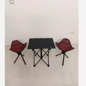 صندلی و میز مسافرتی تاشو(مینی ست دونفره)