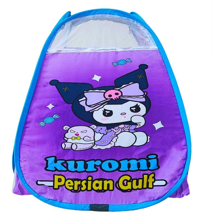 چادر بازی کودک مدل کرومی KDK-Kuromi-01 سایز ۱۳۰×۱۳۰