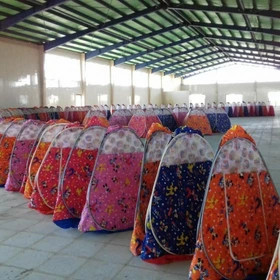 چادر کودک رنگ بندی