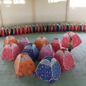 چادر کودک رنگ بندی