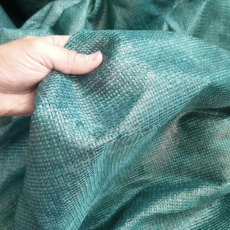 تور سایه بان سبز دوردوزی شده تراکم 3۰٪ ضدآفتاب 1 متر مربع