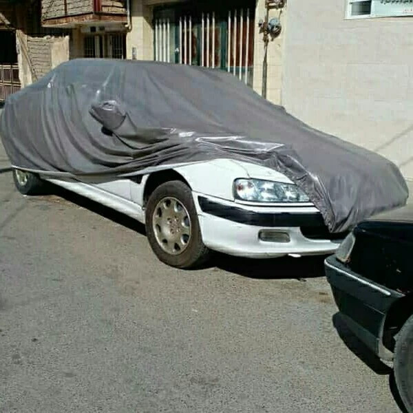 چادر خودرو پژو مناسب پراید، تیبا، ساینا و رانا پلی استر سبک و نازک و اقتصادی