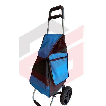 چرخ خرید تره بار با کیسه برزنتی