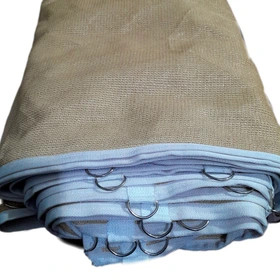 توری سایبان رنگ کرم گلخانه خام ۹۰٪ | مقاوم - ۳متر × ۲متر =۶ مترمربع ا -SHADE NET