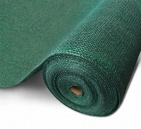 تور سایه بان سبز دوردوزی شده تراکم ۸۰٪ ضدآفتاب ۸ متری