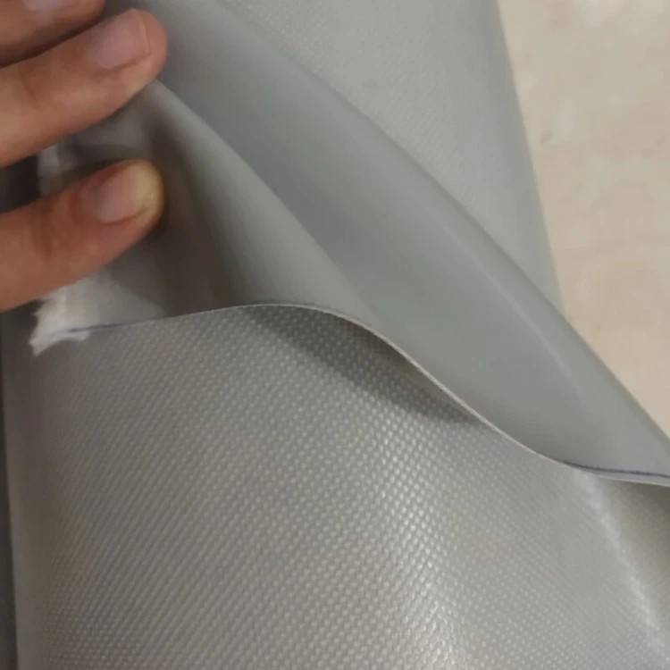 پارچه برزنت ون سبک ضد آب رنگ طوسی روشن عرض 165سانت چادر طبیعت